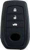BRIGHTZ Corolla Cross 13 15 16 Поздняя модель Силиконовый чехол для ключа Черный ZVG13 ZVG16 MXGH15 ZVG MXGH 10 KEY-CASE-071