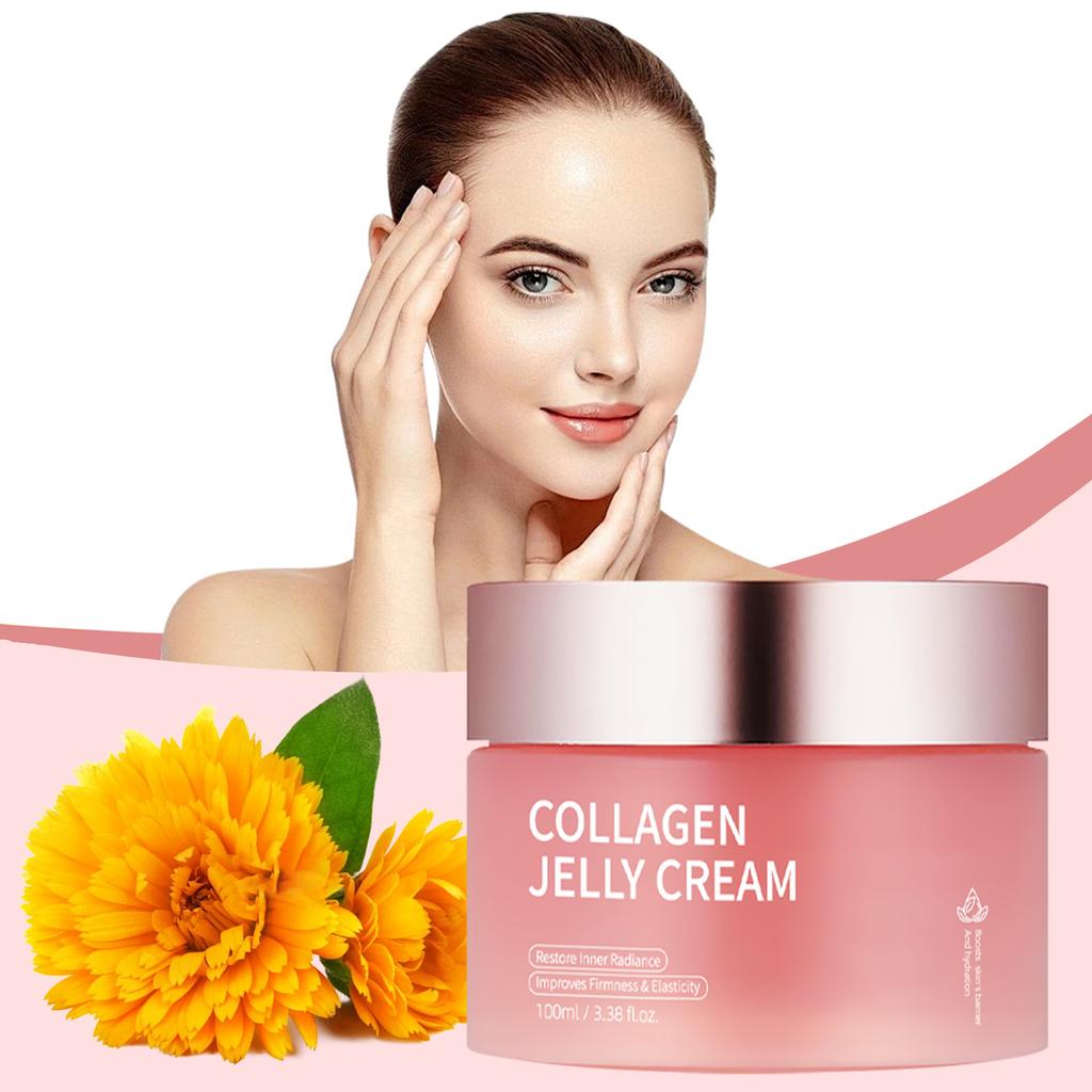Hydrolyzed Collagen Jelly Cream Niacinamide Gel Moisturizing Facial Cream