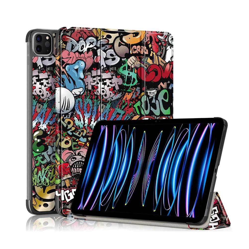 Trifold Stand Case Auto Wake/Sleep Full Protective Cover Magnetic Attachment Protective Case for iPad Pro 12.9 Inch (2025/2025)