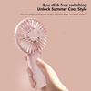 Gnobogi Handheld Fan Usb Rechargeable Mute Desktop Dormitory Small Fan Portable Outdoor High Wind Power Mini Handheld Fan on Clearance