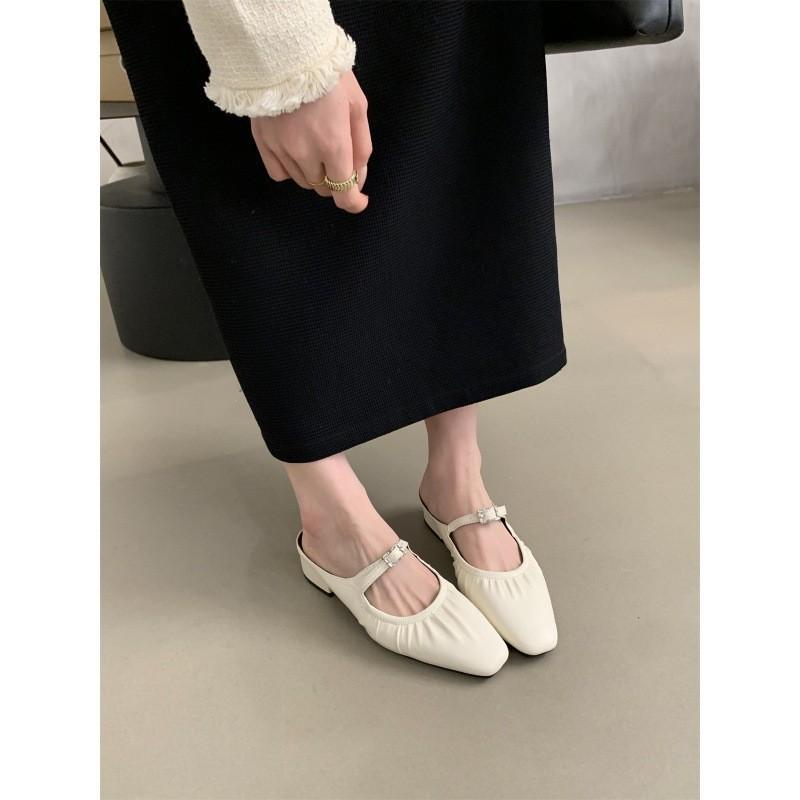 Мягкие кожаные туфли-мешки на голову, женские летние туфли, французский темперамент, фея, вечерний бриз, дорожные туфли из серебра, женские босоножки на толстом каблуке