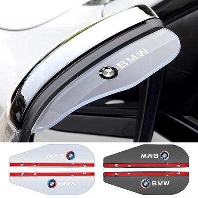 Для BMW 2 шт. ПВХ Автомобильные Накладки на Зеркала Заднего Вида от Дождя Прозрачные Наклейки Для BMW M 50th Kith E36 E60 E90 X2 X1 X3 X5 E46 E39 E70 M3 M5 M6