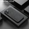Роскошный кожаный чехол для телефона для iPhone 17 16 15 14 13 12 11 Pro Max Plus 17 Air Силиконовый Мягкая Защита Ударопрочный Чехол Funda