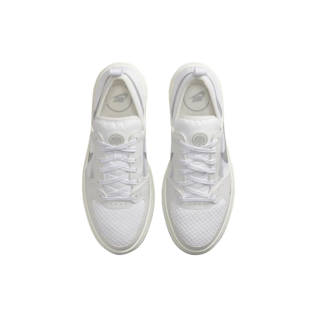 Nike Court Vision Alta White Metallic Silver Женские кроссовки Sail CW6536-102