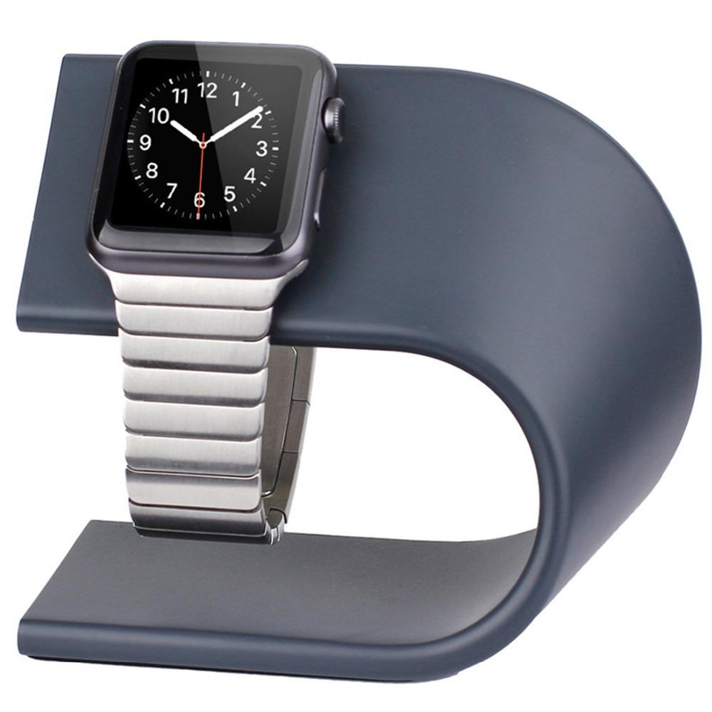 Металлический алюминиевый держатель-подставка для зарядки Apple Watch 11 10 ultra2 3 Кронштейн Зарядная док-станция для смарт-часов