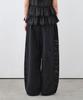 HELEMENT Women'S Eyelet Wide Pants (Black)