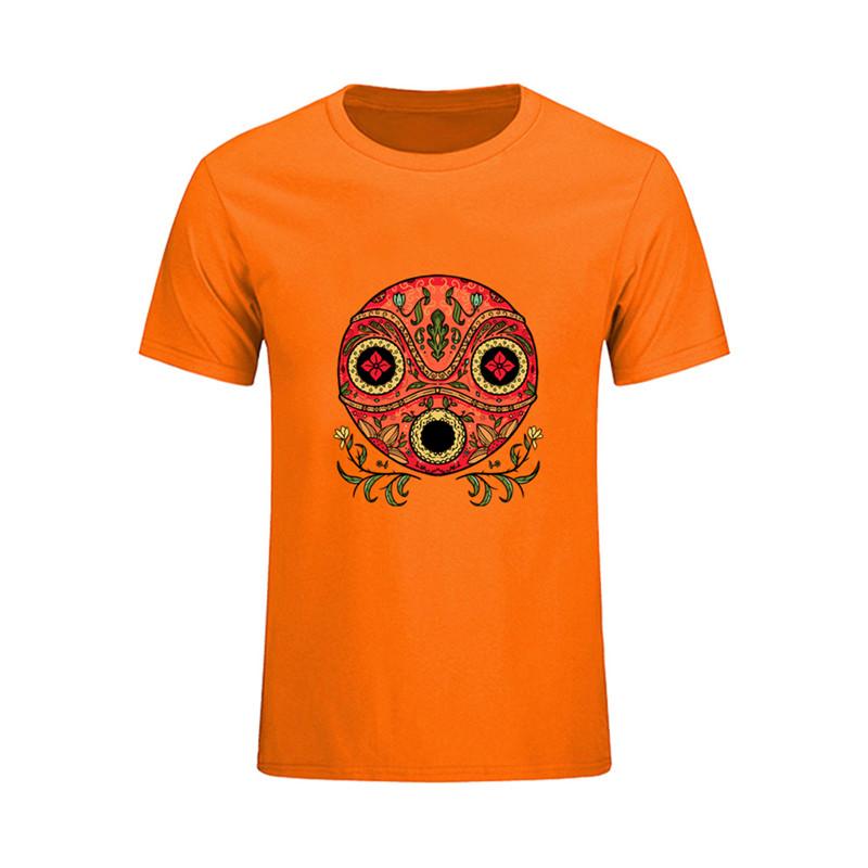 Designer Men T Shirt Funny Dia De Los Mononoke 3D Printed Male Top Tees