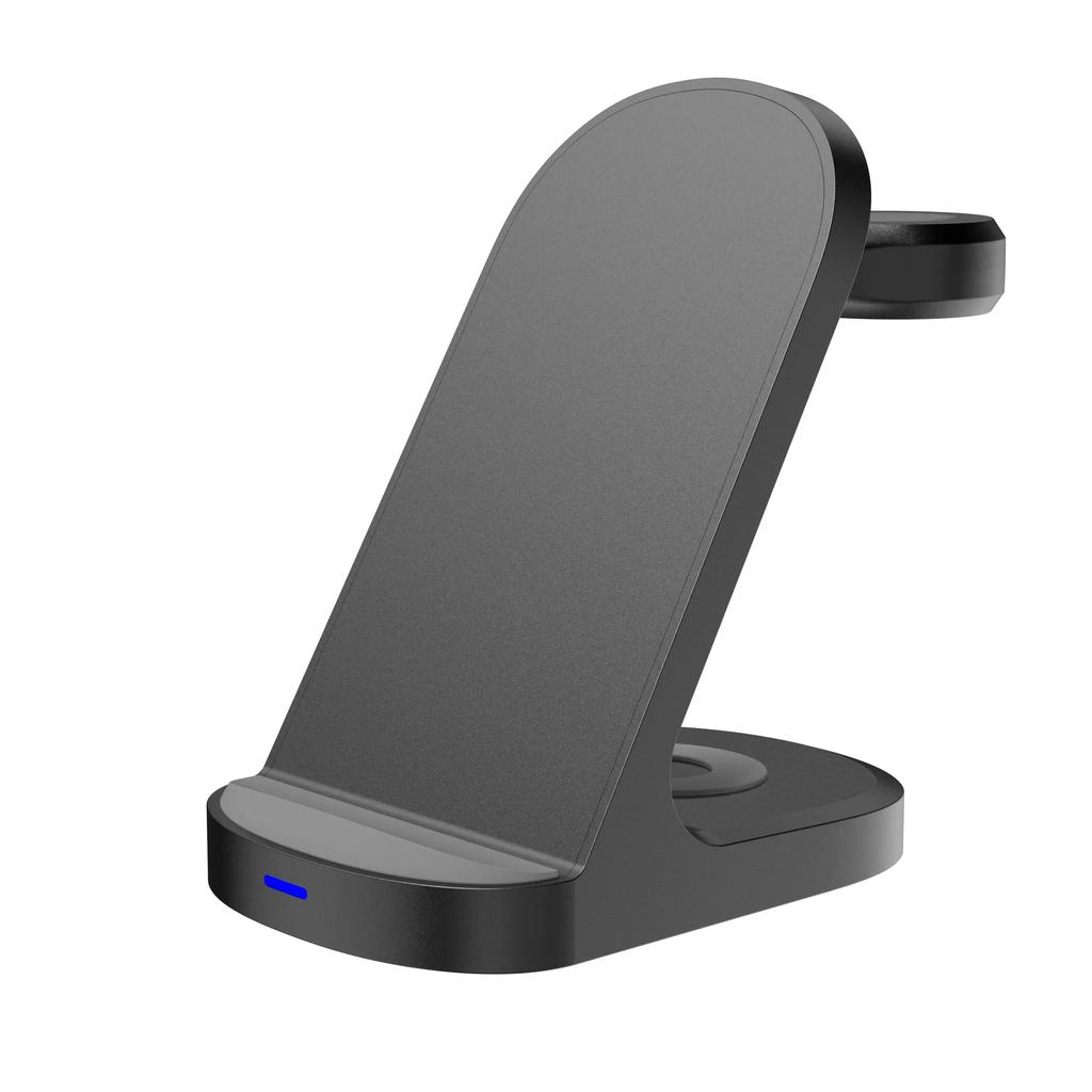 3 в 1 беспроводное зарядное устройство 30 Вт подставка для телефона iPhone 16 15 14 13 12 Pro Max Watch 2-9 SE Airpods Pro быстрая зарядная станция