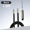 240 Вт 2-в-1 USB C на Type C Быстрая зарядка Складная подставка Кабель данных Для iPhone 17 Съемные кабели адаптер type c