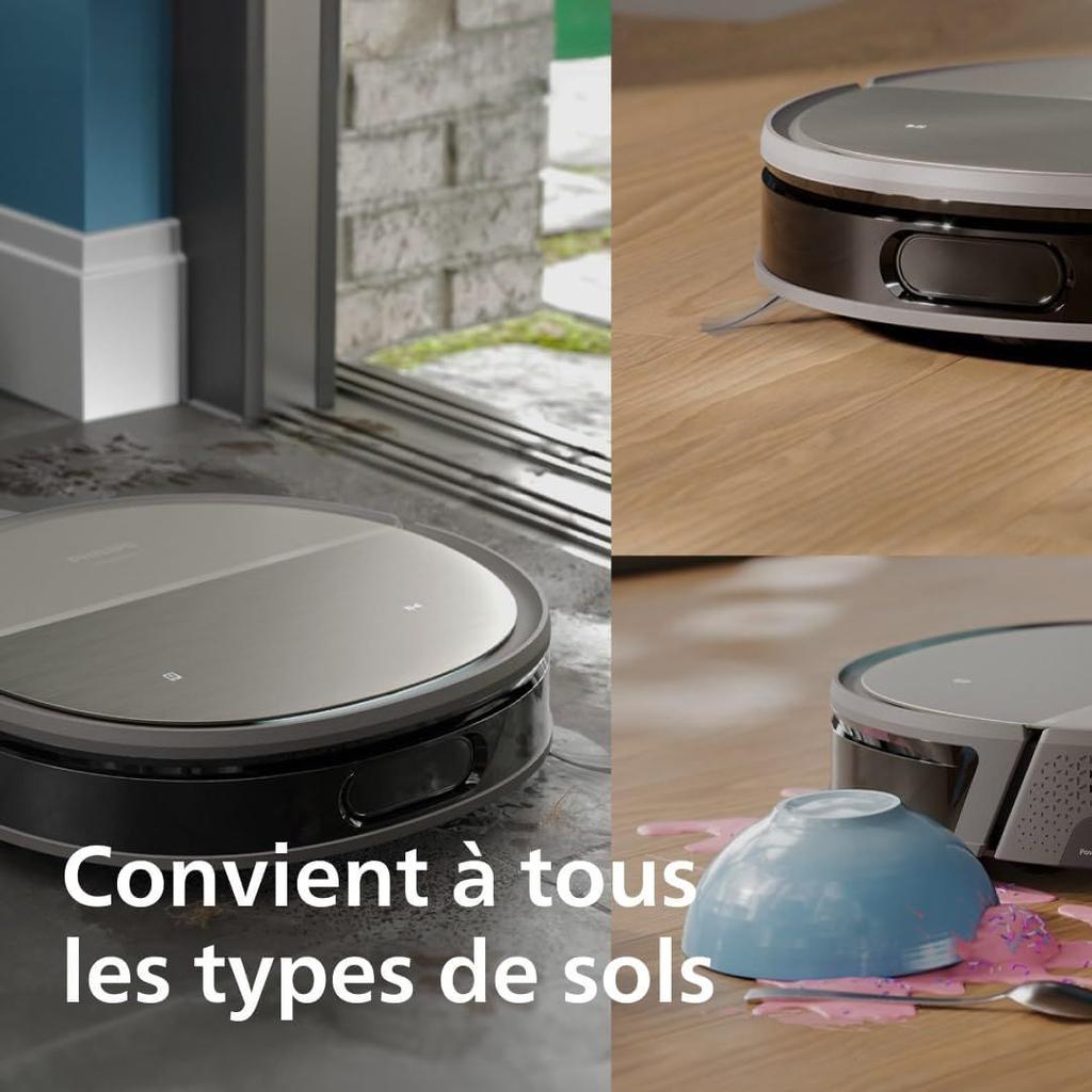 Nettoyant aspirateur - PHILIPS - XV1493/10 - Détergent formule ultra concentrée - Compatible aspirateur robot S5000-9000 - 1x250ml
