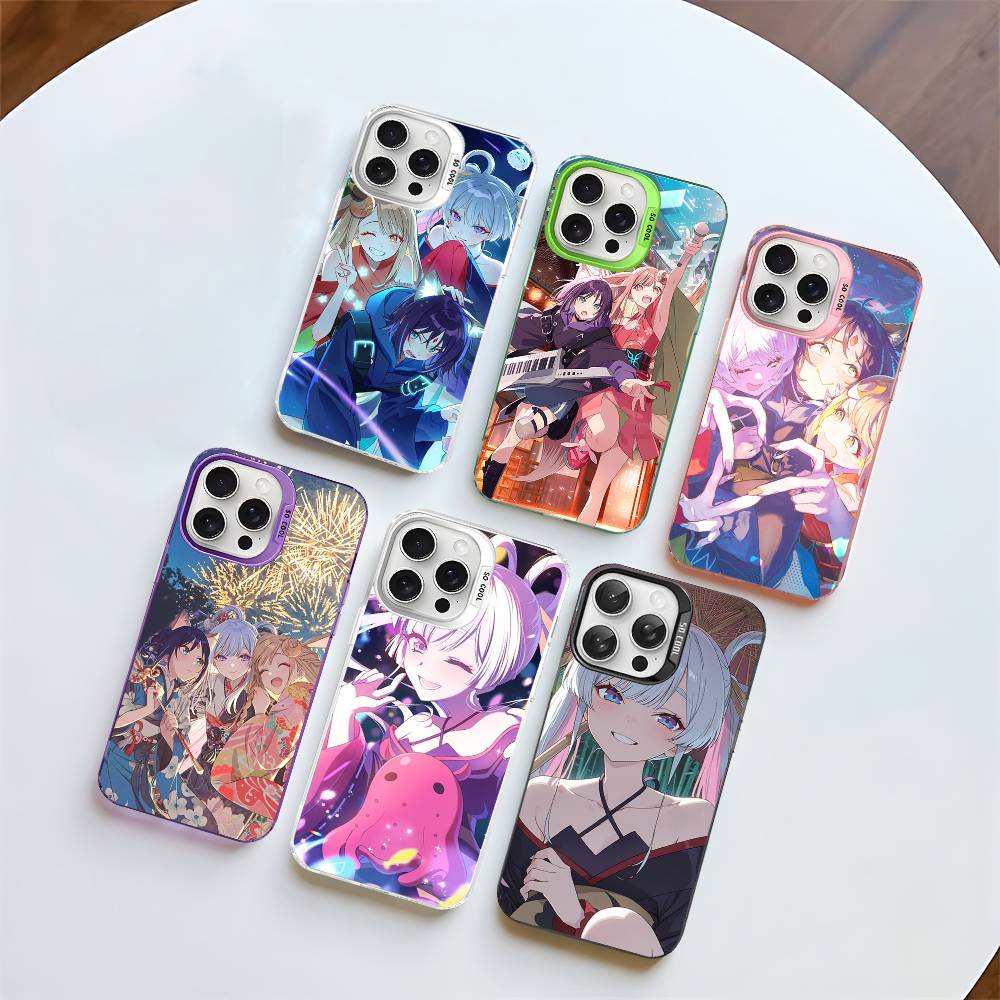 Классический Космический Принцесса Кагуя GL Аниме Чехол для Телефона Для IPhone 17 16 15 14 13 12 11 Pro Max Plus Pro Цветной Корпус