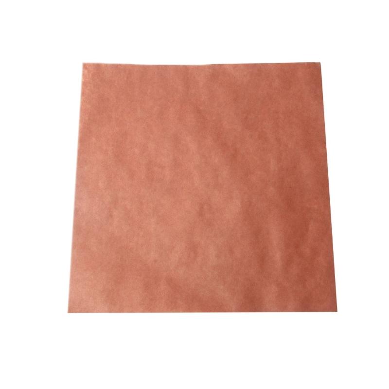 Упаковка из 50 многофункциональных квадратных листов пергаментной бумаги для раздельной упаковки, удобная впитывающая кулинарная бумага