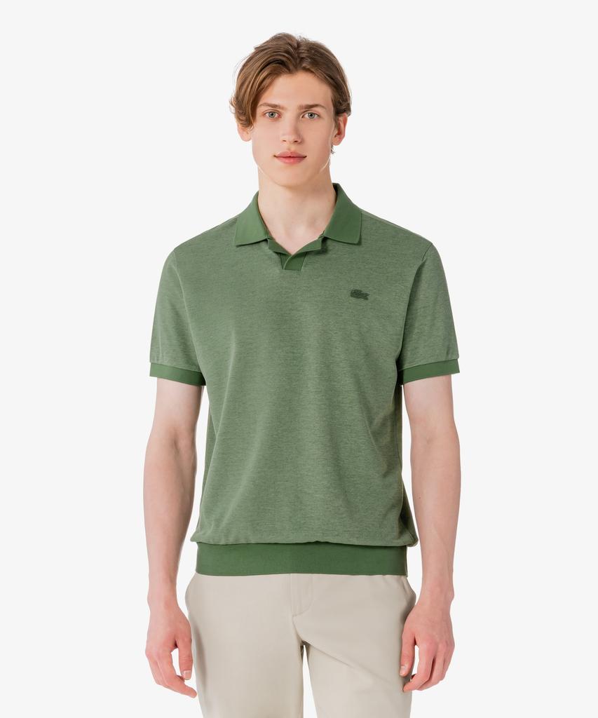 LACOSTE Men'S Basic Open Collar Short Sleeve Polo Shirt Ph387E-56G 02M