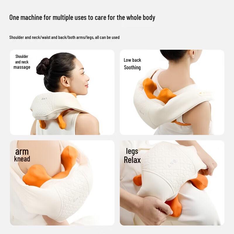 BKT S Series Neck and Shoulder Massager Pillow CN plug (adapter included)