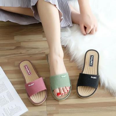 Мода На Пляж Балетки Новая Коллекция Шлепанцы Удобные Элегантные Женские Тапочки и Женские Сандалии Летняя Обувь Предложение Обувь из ПВХ