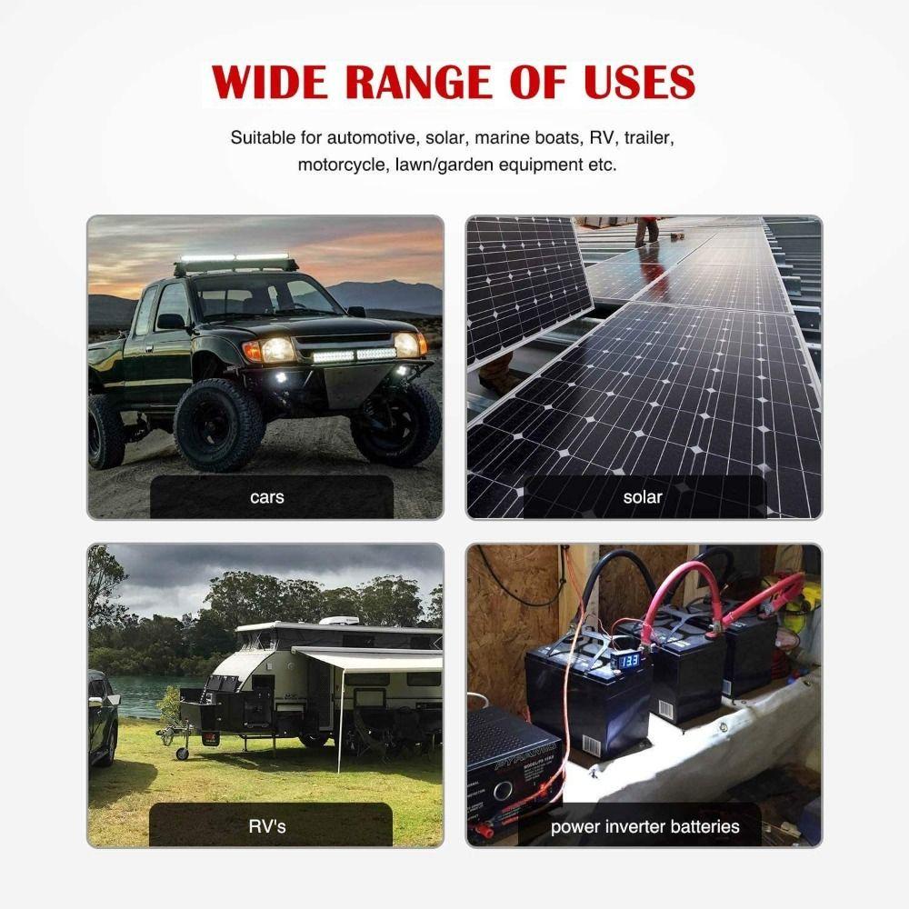 С клеммами SC Кабель инвертора аккумулятора 5AWG Провод автомобильного инвертора Новый многожильный медный провод