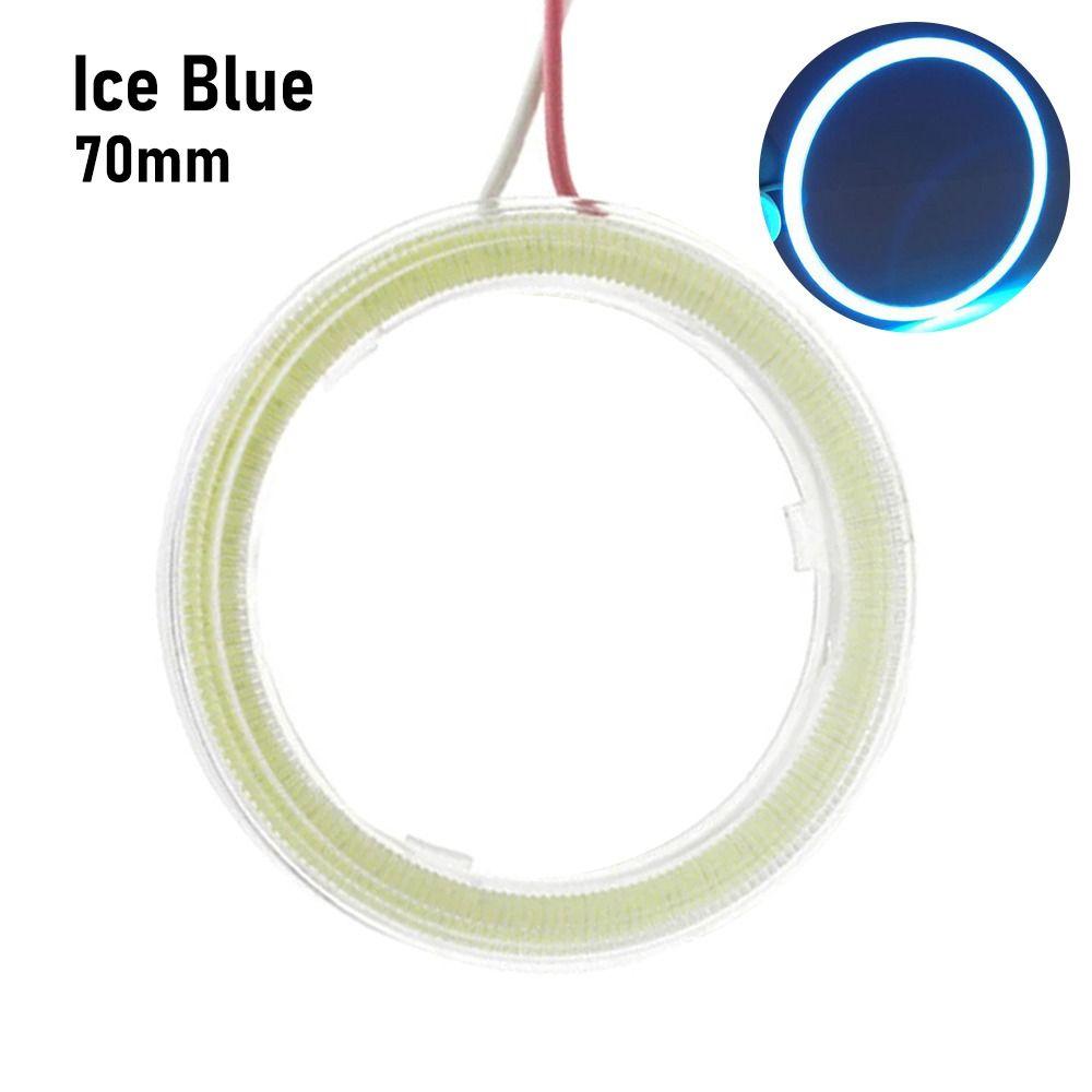1Pcs Decorative Lights Angel Eyes Bulb Daytime Running Light Halo Ring Lamp Car COB LED Headlight