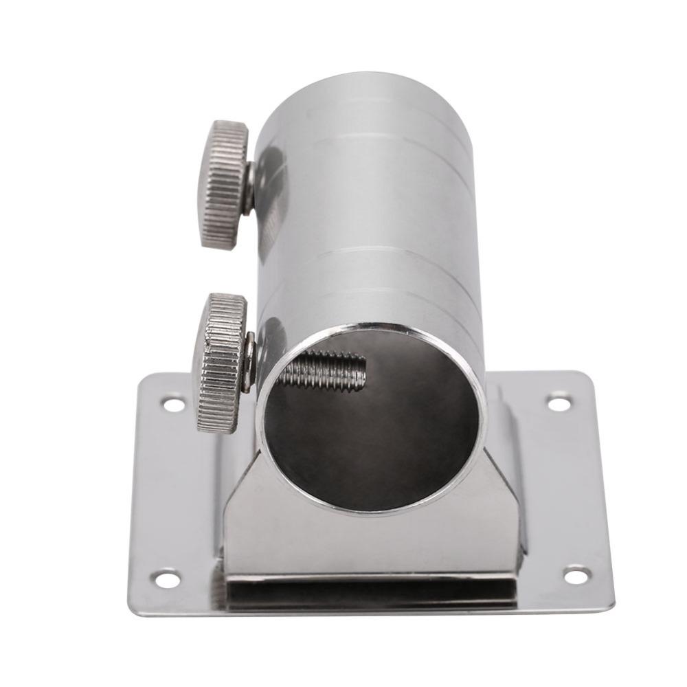 Подставка для рыболовного зонта из нержавеющей стали Регулируемая база-подставка для зонта Для использования на открытом воздухе