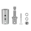 Stainless Steel Trailer Jack Drill Adapter Kit with 12 "  "  Socket Adapter Bit Compatible with 1 Inch