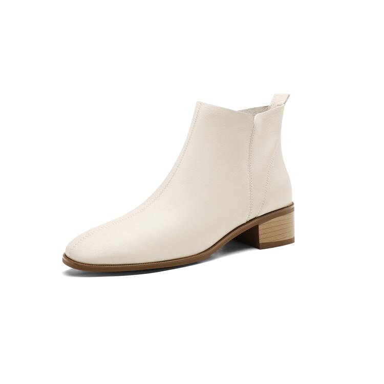 Модная осенняя женская обувь из натуральной кожи, повседневные короткие ботинки для женщин, модные ботинки, женская обувь, низкий каблук, ботильоны, женские ботинки