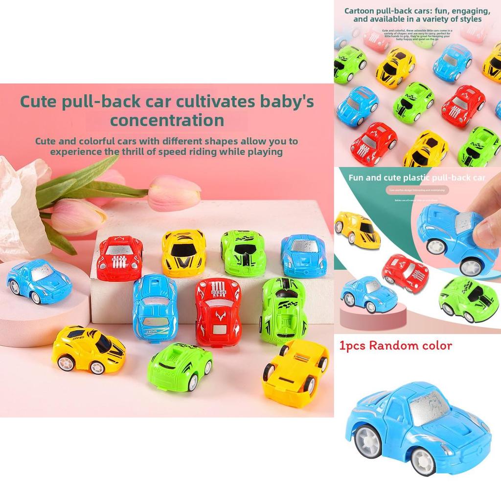 Simulation Mini Inertial Car Model Children Toy For Kids With Visual And Sensory Development