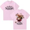 Hollow Knight Silksong Graphic T Shirt Men's Clothing Casual Short Sleeve Top Fashion Cartoon Hot Game Unisex T-shirt Cotton Tee