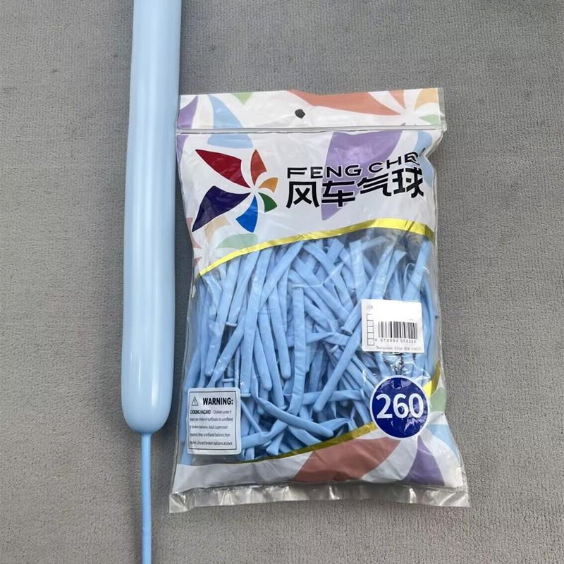 Fengche 260 Скручивающиеся Магические Длинные Латексные Шары для Игрушек DIY Украшение для Дня Рождения