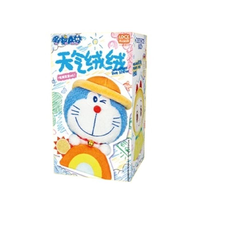 Новейшая серия плюшевых игрушек Ldcx Doraemon Погода Плюшевая игрушка Милый кот Дин-Донг Плюшевая кукла Украшение для сумки Брелок Кукла