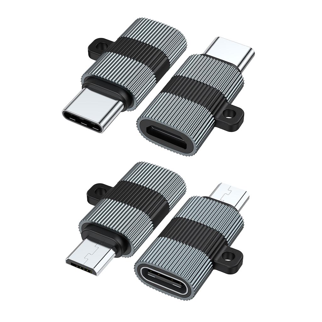 Короткие USB C - USB адаптеры USB Type C Female - Micro USB Male адаптеры Разъемы Адаптеры зарядных устройств для телефонов ноутбуков
