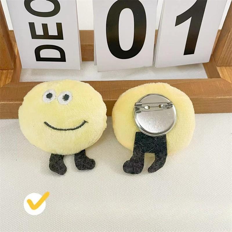 Plush Cartoon Bread Dolls Fabric Accessories Bags Backpacks Hanging Decorations Handmade DIY Materials Accessories Backpacks Plush Pendants Brooches