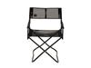 Snow Peak Складной стул FD Chair Wide Mesh FD Chair Black Outdoor Camping LV-077M-BK