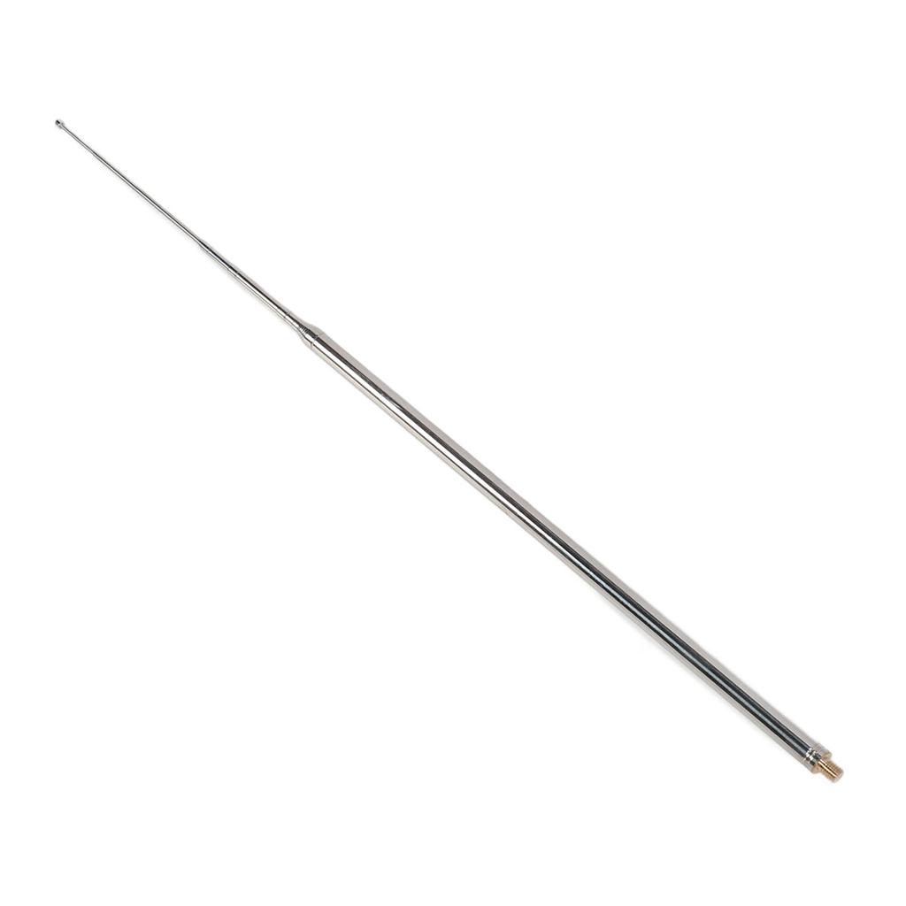 Telescopic Antennae Stainless Steel M10 Interface Telescoping Shortwave Aerial for Radio 18.4ft