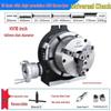 Universal Milling Machine with HV Dividing Head, 16-inch Rotary Table, and 400 Three-Jaw Chuck