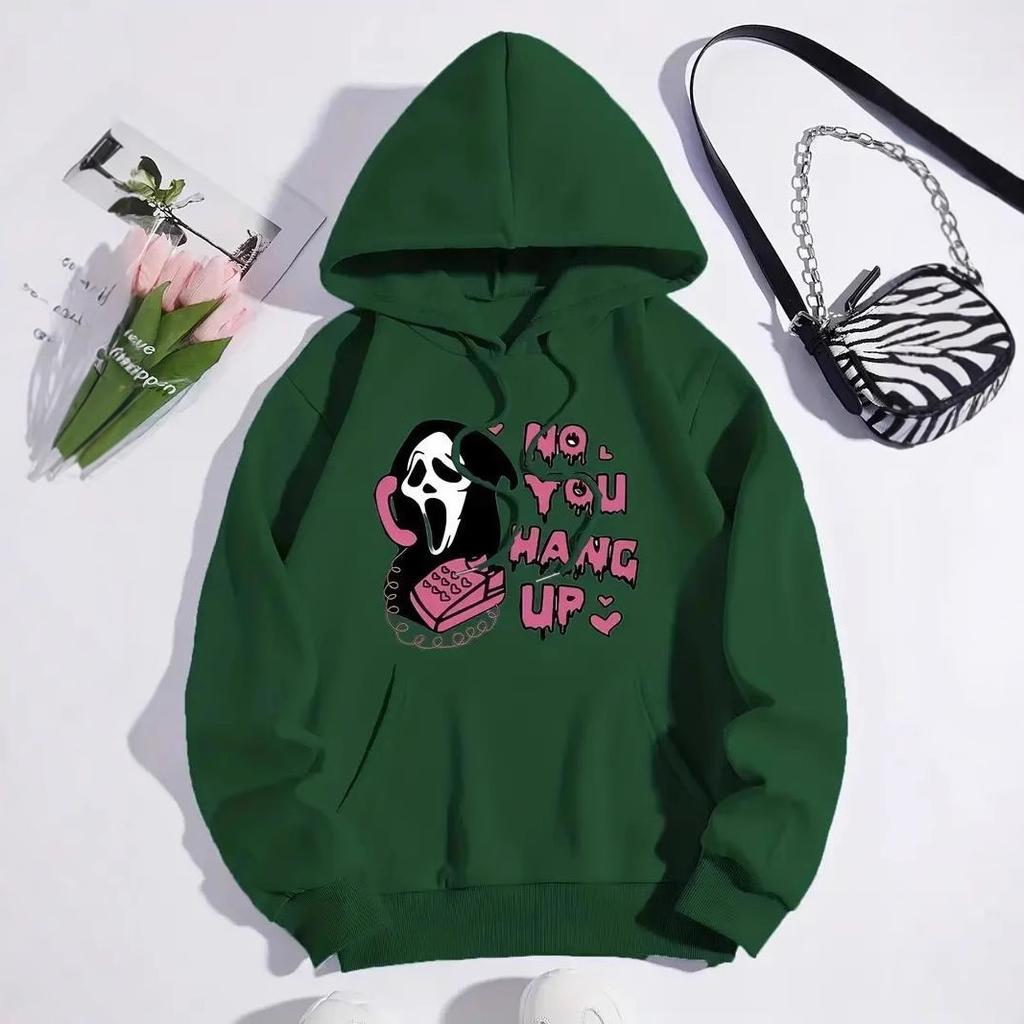 Women Graphic Print Hoodies New Autumn Fashion Harajuku