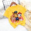 Paw Patrols Baby TShirt Girls  Boys Clothes Cartoon Anime Chase Skye Figure Printed Toddler Tops Summer Clothes Gift