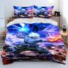 Street Fighter Retro Game Gamer Comforter Bedding Set,Duvet Cover Bed Set Quilt Cover Pillowcase,king Queen Size Bedding Set Boy
