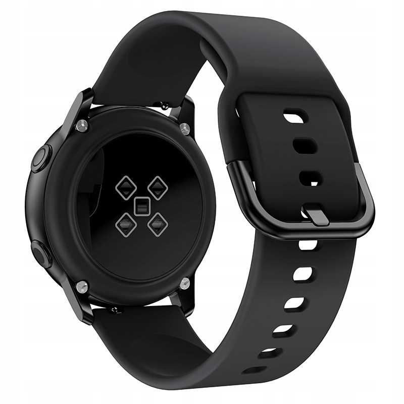 Sc Silicone Band 22Mm Black