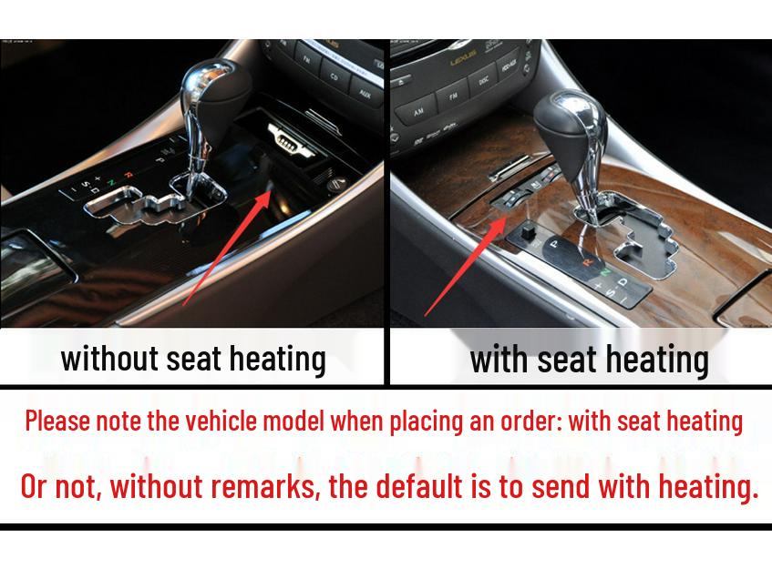 06-11 Lexus IS300 IS250 Interior Carbon Fiber Modification Sticker Film