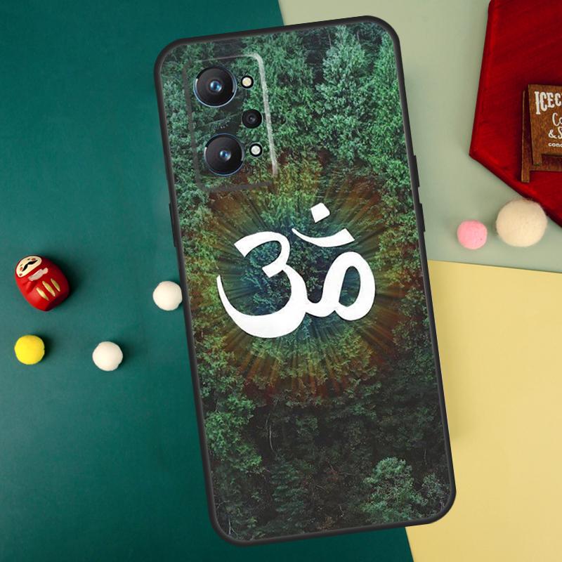 Aum Om Symbol For Realme 15 Pro GT7 C55 C71 C53 C67 C75 C61 C33 C63 C51 C65 10 11 12 13 14 Pro Plus Case