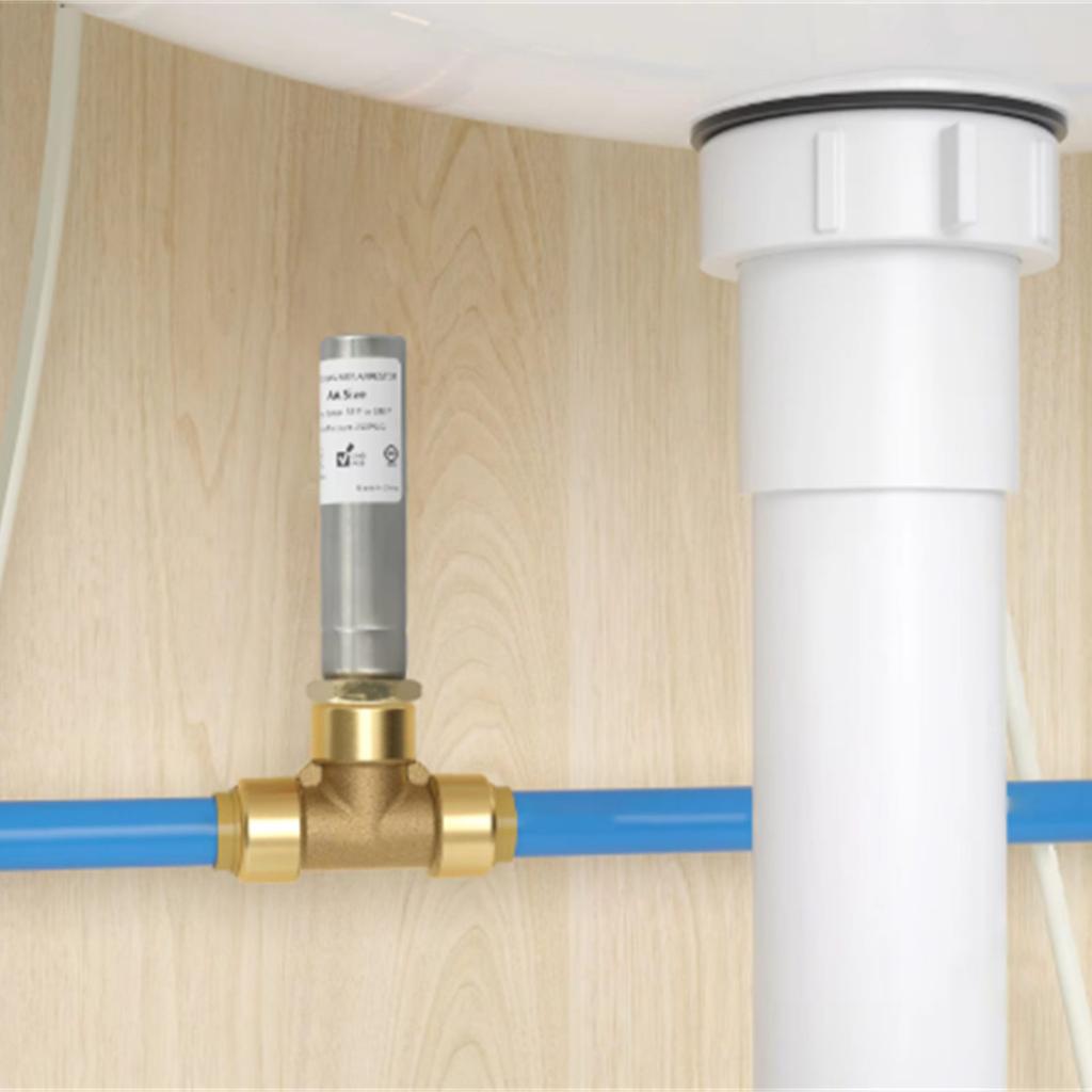 Стиральная машина Посудомоечная машина Труба Шумоподавитель 1/2-дюймовая резьба Гидравлический удар Амортизатор для тихой работы прибора Прочный