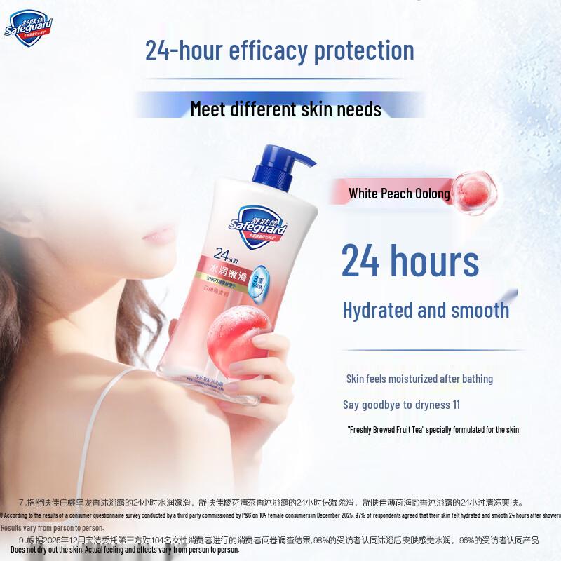 Safeguard Sakura Green Tea Moisturizing Shower Gel