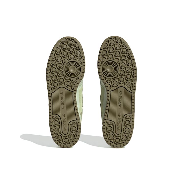 Adidas Оригинальные кроссовки Originals Forum 84 из синтетической кожи с низким верхом, унисекс, цвет бобово-зеленый FZ6575