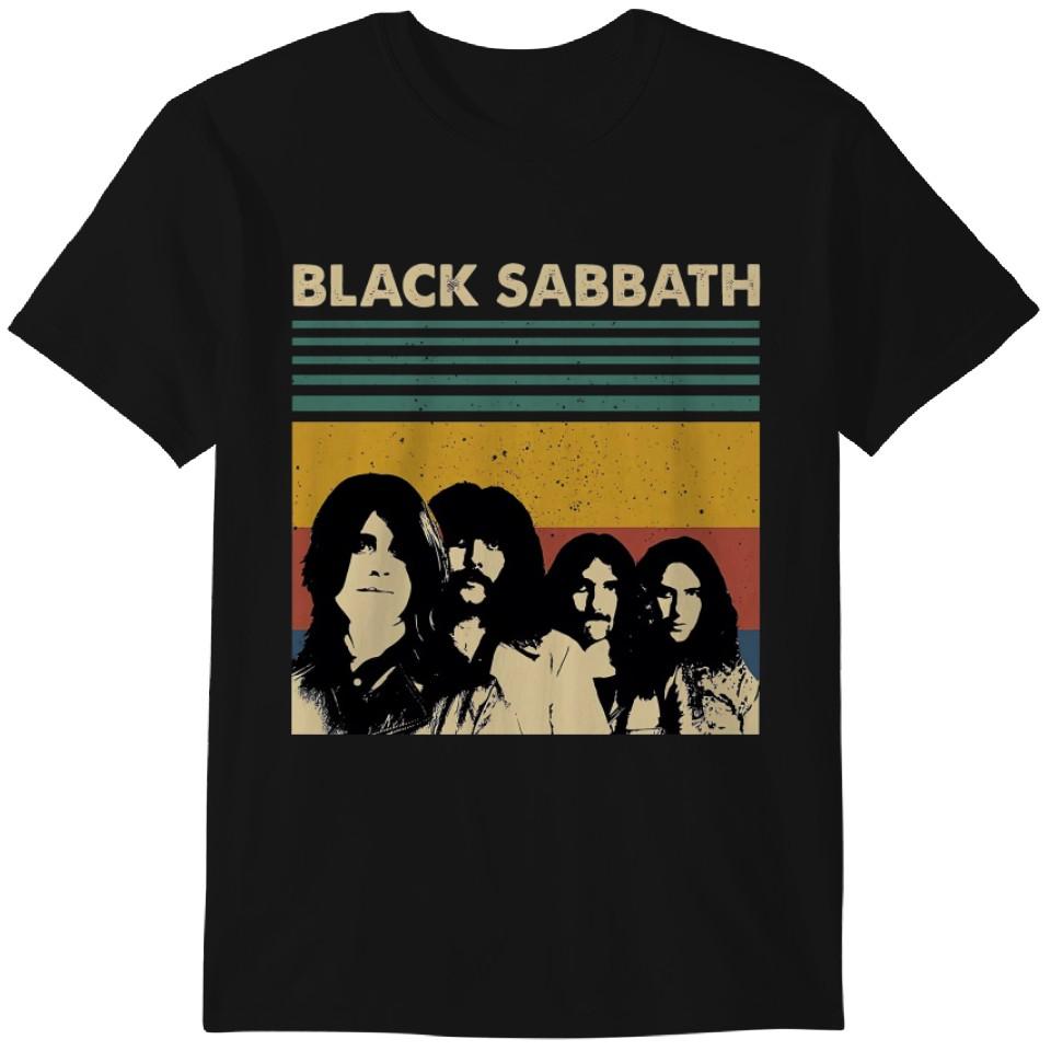 Black-Sabbath Ретро Винтажная Унисекс Футболка Классическая Футболка