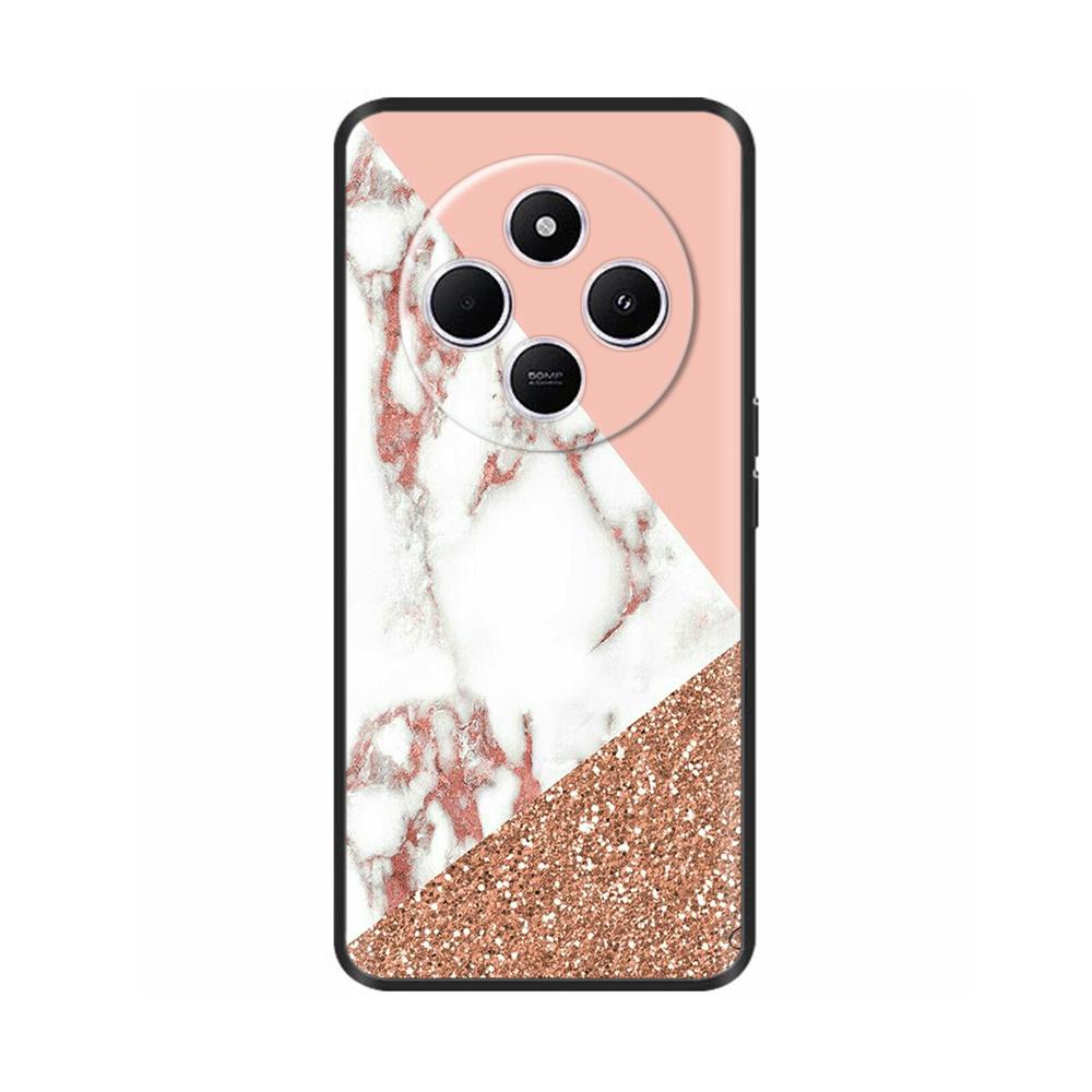 For Xiaomi Redmi A4 5G Case Xiaomi Redmi A4 5G Cover Luxury Shockproof Soft Black Silicone Phone Cover For Xiaomi Redmi A4 Funda
