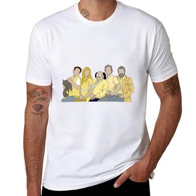 Its always sunny Футболка винтажная одежда принт животного для мальчиков аниме милая одежда мужские высокие футболки