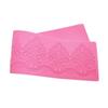 Flexible Floral Border Mold Silicone Fondant Embossing Mat New Cake Lace Mat  Fondant Crafting