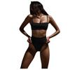 Women's Bikini High Waisted  Two Piece Swimsuit Sling Swimwear