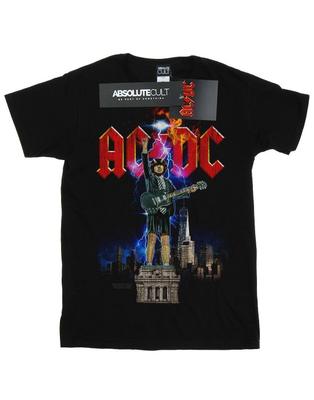 Женская/женская хлопковая футболка бойфренда Angus NYC