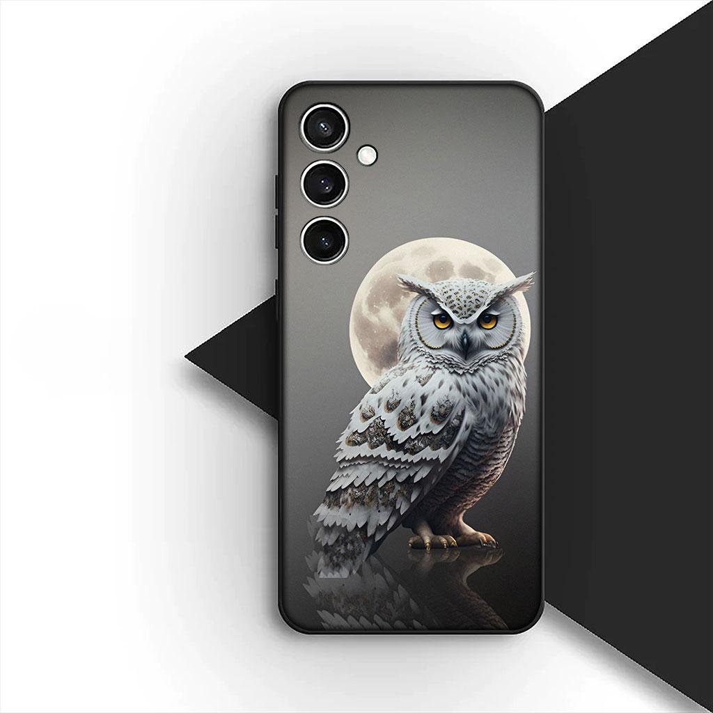 Owl Cartoon Phone Cover Soft Case for Apple iPhone 17 Air 12 13 Pro Max Mini ProMax 7 + 8 Plus Casing