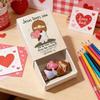 Jesus Love You Matchbox Decoration Match Box with Holding Love Heart Mini Jesus Figurine Inside Valentines Day Easter Religious Ornament Gift